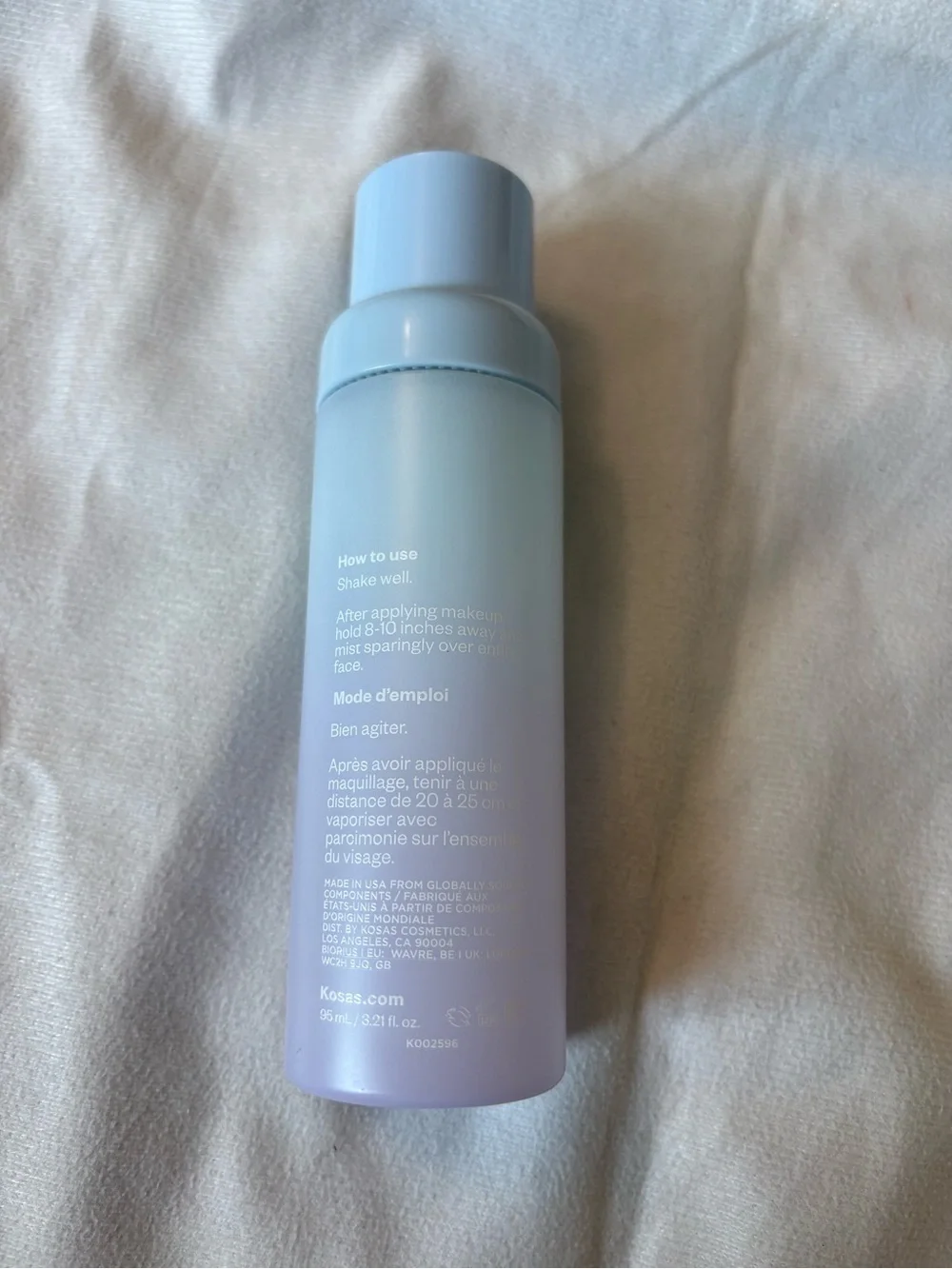 Kosas cloud set airy setting and smoothing mist